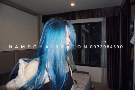 Nhuộm Xanh Ngọc Đẹp Giá Rẻ Hoài Đức - Nam Đỗ Hair Salon
