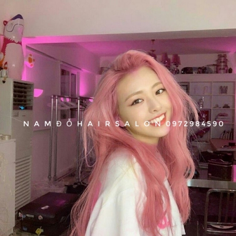 Nhuộm Màu Hồng Địa Chỉ Uy Tín Giá Rẻ Hoài Đức - Nam Đỗ Hair Salon