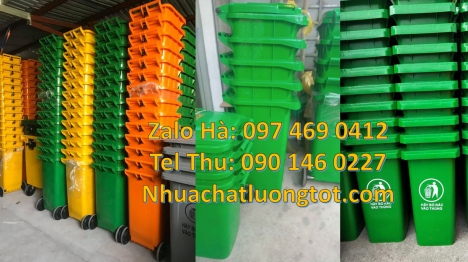 thùng rác 120l, thùng rác 120l hdpe, thùng rác 240l giá rẻ, Thùng rác công cộng 240l, Thùng rác 120l