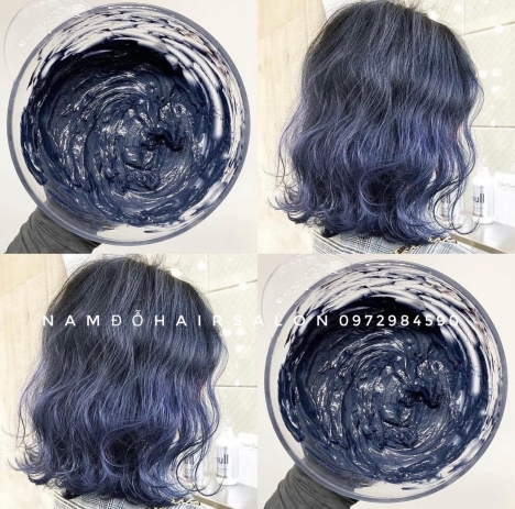 Nhuộm Xanh Đen Đẹp Uy Tín Giá Rẻ Hoài Đức - Nam Đỗ Hair Salon