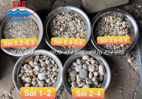 Sỏi ba màu lọc nước giá rẻ toàn quốc