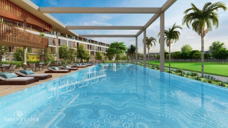 bán Biệt thự liền kề sân Golf Long An, cạnh Vinhomes 900ha dtich 84m2 giá chỉ 3ty7 tlcc.