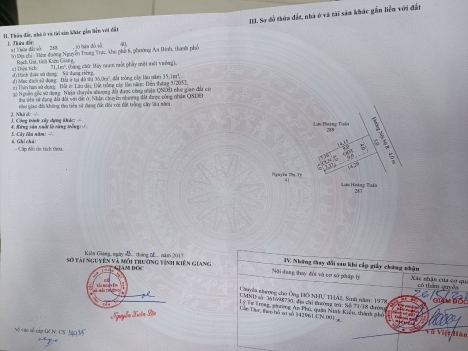 Bán Gấp Nhà Mới Đẹp Tại Hẻm Nguyễn Trung Trực, P. An Bình, Rạch Giá, Kiên Giang