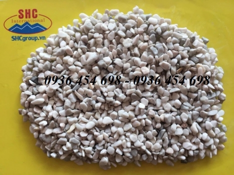 Sỏi trắng rải trong các khu đô thị