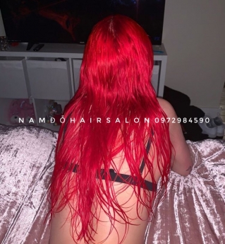 Nhuộm Tóc Màu Đỏ Uy Tín Giá Rẻ Hoài Đức - Nam Đỗ Hair Salon