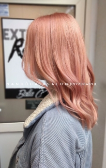 Nhuộm Hồng Trà Sữa Đẹp Giá Rẻ Hoài Đức - Nam Đỗ Hair Salon