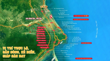 4 Suất ngoại giao đất nền sổ đỏ KDC Hoà Vinh Phú Yên giá 2ty/ nền