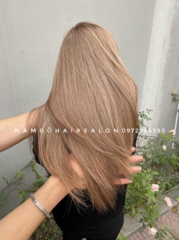 Nhuộm Tóc Màu Rêu Uy Tín Giá Rẻ Hoài Đức - Nam Đỗ Hair Salon