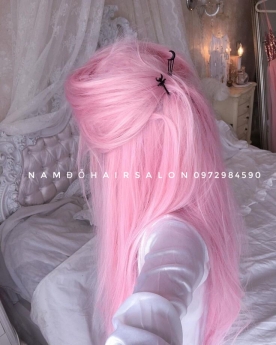 Nhuộm Hồng Cánh Sen Đẹp Giá Rẻ Hoài Đức - Nam Đỗ Hair Salon