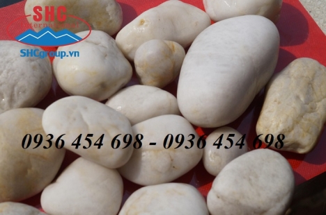Sỏi trắng rải trong các khu đô thị
