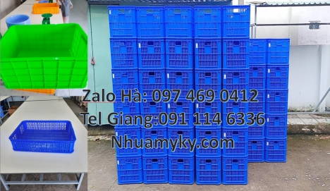 Giỏ đựng trái cây, Rổ nhựa, Sóng Nhựa Công Nghiệp, Sóng Bít, Sóng Hở, Rổ Nhựa Công Nghiệp. Giá Bán t