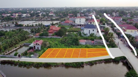 ✅  lô gốc 512m2 mặt đường tân lập tân thành dương kinh 7,xx tỷ