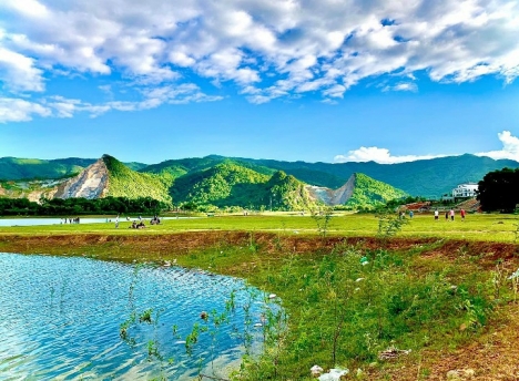 HIẾM CÓ KHÓ TÌM...ĐẤT ĐẸP NHƯ MƠ TẠI HỒ ĐẬP ĐỒNG TRANH, LƯƠNG SƠN, CẠNH CHƯƠNG MỸ, HÀ NỘI...