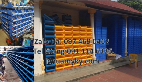 Khay nhựa đựng mỹ phẩm, khay đựng dụng cụ cơ khí, hộp nhựa duy tân, Kệ phụ tùng, kệ đựng linh kiện,