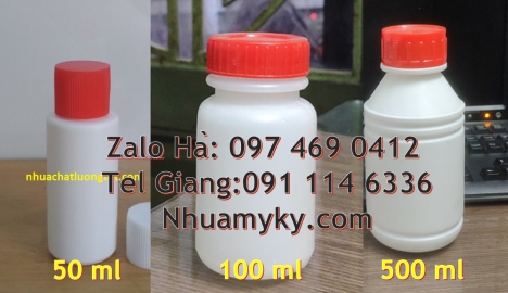 Chai 30ml trắng đục, Cung cấp chai nhựa 250ml 500ml giá sỉ. chai 500m chia vạch, bình nhựa 0.5 lít,C