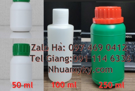 Chai 30ml trắng đục, Cung cấp chai nhựa 250ml 500ml giá sỉ. chai 500m chia vạch, bình nhựa 0.5 lít,C