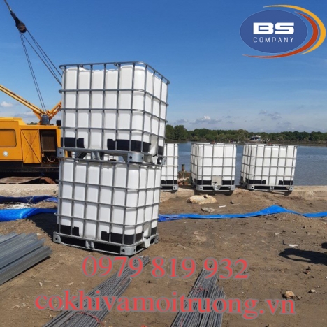 Tank Nhựa Ibc 1000L Cũ Đã Qua Sử Dụng