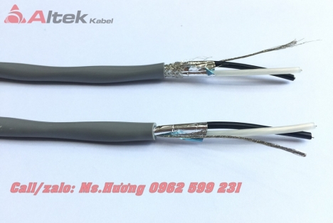Cáp Tín Hiệu Vặn Xoắn chống nhiễu 2 lớp Altekkabel