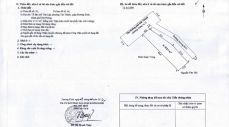 ✅  lô gốc 512m2 mặt đường tân lập tân thành dương kinh 7,xx tỷ