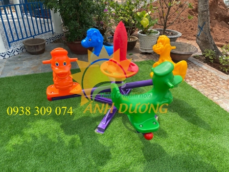 Mâm xoay, đu quay 4 ghế nhập khẩu dành cho bé