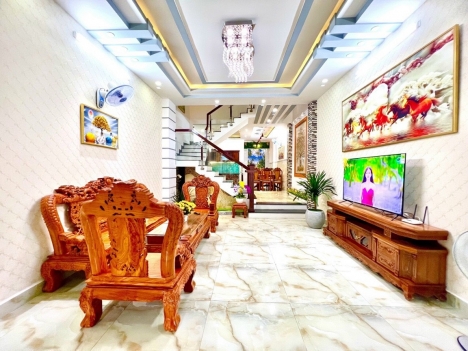 HXH 73m2 5 tầng BTCT, đường số 3m,Phường 9, Quận GòVấp. Giá 8.4 tỷ TL: