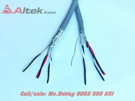 Cáp Tín Hiệu Vặn Xoắn chống nhiễu 2 lớp Altekkabel