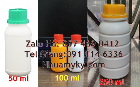 Chai 30ml trắng đục, Cung cấp chai nhựa 250ml 500ml giá sỉ. chai 500m chia vạch, bình nhựa 0.5 lít,C