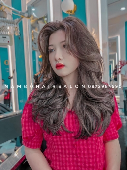 Uốn Sóng Nhuộm Tóc  Dài Đẹp Uy Tín Giá Rẻ Hoài Đức - Nam Đỗ Hair Salon