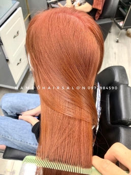Nhuộm Tóc Cam Đồng Địa Chỉ Uy Tín Giá Rẻ Hoài Đức - Nam Đỗ Hair Salon