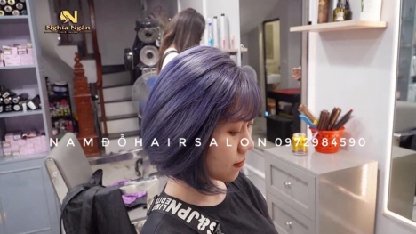 Cắt Nhuộm Màu Vàng Cam Uy Tín Giá Rẻ Hoài Đức - Nam Đỗ Hair Salon