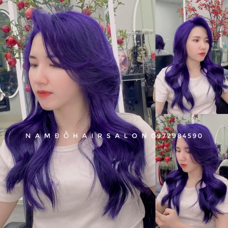 Cắt Nhuộm Màu Tím Đẹp Giá Rẻ Hoài Đức - Nam Đỗ Hair Salon