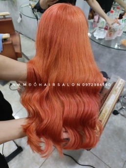 Cắt Nhuộm Hồng Cánh Sen Đẹp Giá Rẻ Hoài Đức - Nam Đỗ Hair Salon