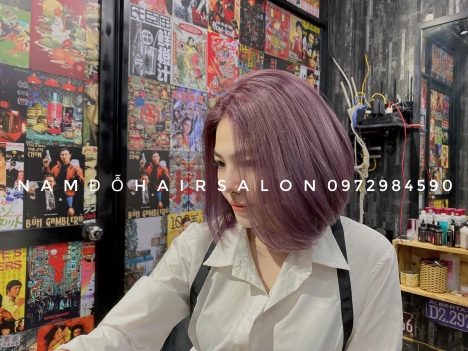 Địa Chỉ Salon Làm Màu Khói Bạc Đẹp Uy Tín Giá Rẻ Hoài Đức - Nam Đỗ Hair Salon