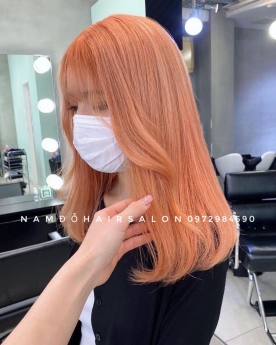 Địa Chỉ Nhuộm Màu Cam Uy Tín Giá Rẻ Hoài Đức - Nam Đỗ Hair Salon