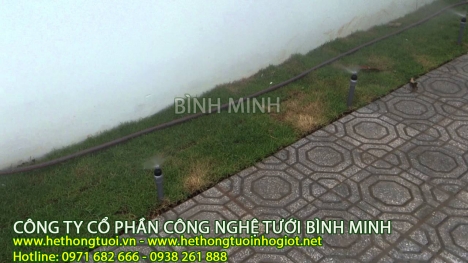 Vòi tưới phun sương, vòi phun sương mù, hệ thống tưới phun sương cho rau, phun sương làm mát xưởng