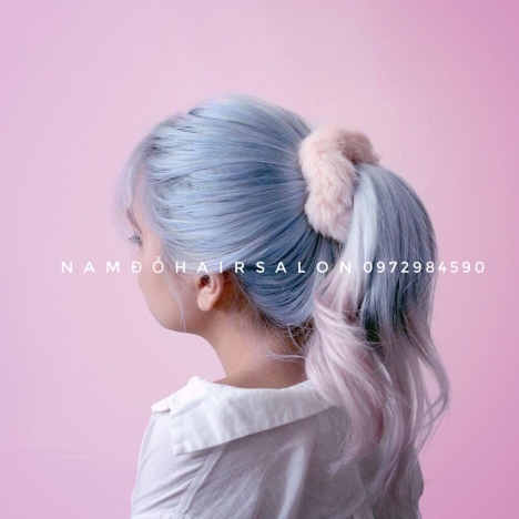 Địa Chỉ Salon Làm Màu Xanh Khói Uy Tín Giá Rẻ Hoài Đức - Nam Đỗ Hair Salon