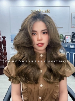Salon Nhuộm Tóc Uốn Sóng Tóc Dài Đẹp Giá Rẻ Hoài Đức - Nam Đỗ Hair Salon