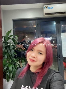 Địa Chỉ Nhuộm Màu Hồng Đẹp Giá Rẻ Hoài Đức - Nam Đỗ Hair Salon