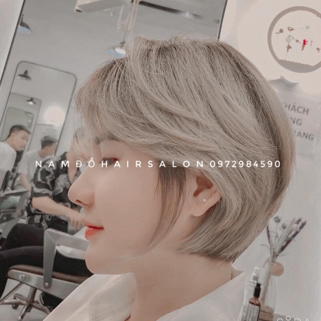 Cắt Nhuộm Màu Vàng Khói Uy Tín Giá Rẻ Hoài Đức - Nam Đỗ Hair Salon