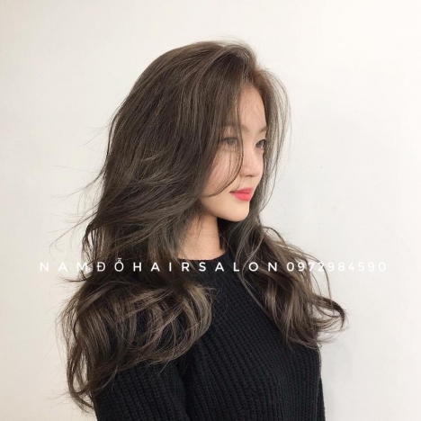 Cắt Nhuộm ,Uốn sóng Nước Tóc Dài Đẹp Giá Rẻ Hoài Đức - Nam Đỗ Hair Salon