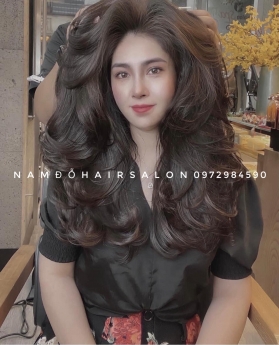 Uốn Tóc Dài Sóng To Uy Tín Giá Rẻ Hoài Đức - Nam Đỗ Hair Salon