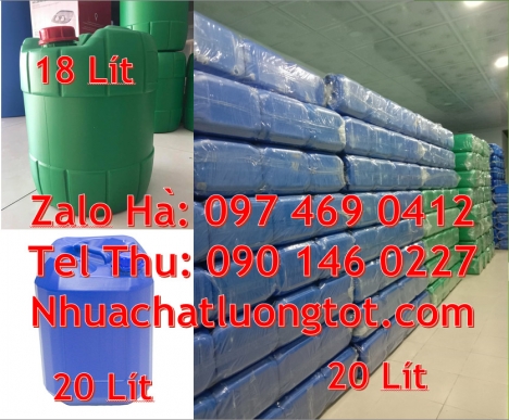 Can nhựa 30 lít đựng phân bón, can 20l giá rẻ can 25l trắng, can 20 lít đựng axit, can nhựa 25 lít