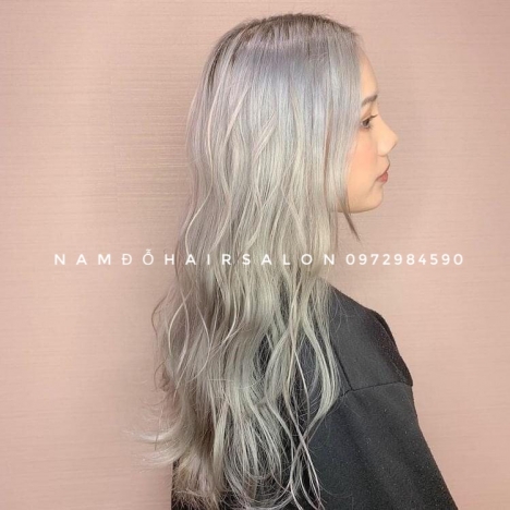 Địa Chỉ Salon Làm Màu Xanh Khói Uy Tín Giá Rẻ Hoài Đức - Nam Đỗ Hair Salon