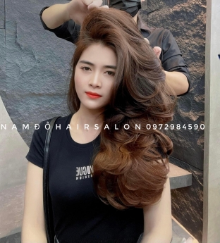 Salon Nhuộm Tóc Uốn Sóng Tóc Dài Đẹp Giá Rẻ Hoài Đức - Nam Đỗ Hair Salon