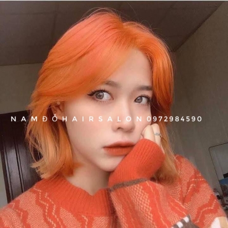 Cắt Nhuộm Khói Ánh Xanh Đẹp Giá Rẻ Hoài Đức - Nam Đỗ Hair Salon