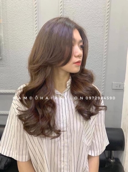 Uốn Sóng Nước Nhuộm Tóc Dài Đẹp Uy Tín Giá Rẻ Hoài Đức - Nam Đỗ Hair Salon