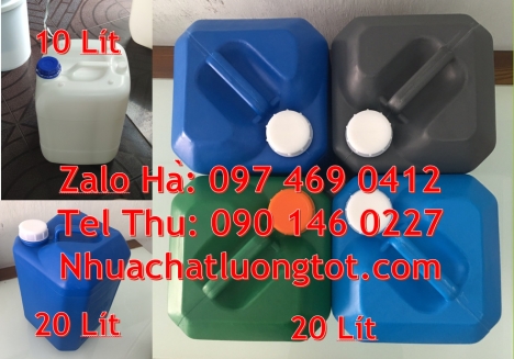 Can nhựa 30 lít đựng phân bón, can 20l giá rẻ can 25l trắng, can 20 lít đựng axit, can nhựa 25 lít
