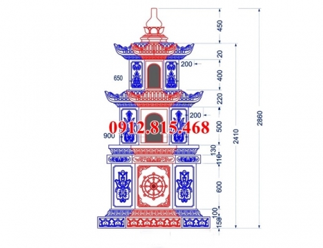 59 Mẫu tháp thờ cốt đẹp bán tại Sài Gòn Thành Phố Hồ Chí Minh