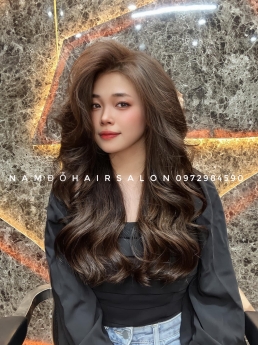 Làm Phồng Chân Tóc Uốn Sóng Tóc Dài Đẹp Uy Tín Giá Rẻ Hoài Đức - Nam Đỗ Hair Salon