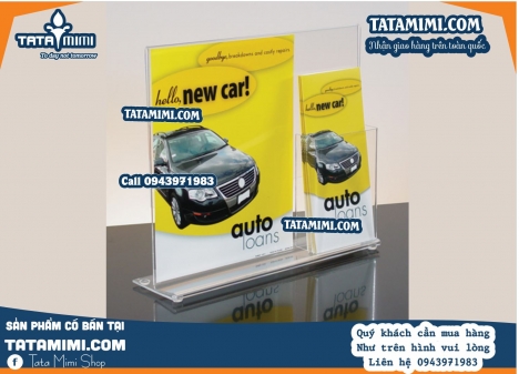 Kệ tờ rơi mica